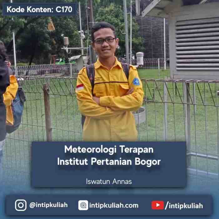 Matkul meteorologi terapan ipb