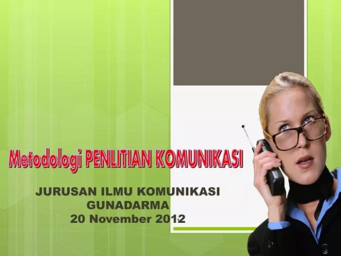 Matkul ilmu komunikasi gunadarma